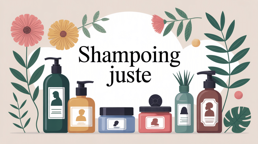 avis shampoing juste flacons personnalisés ambiance naturelle