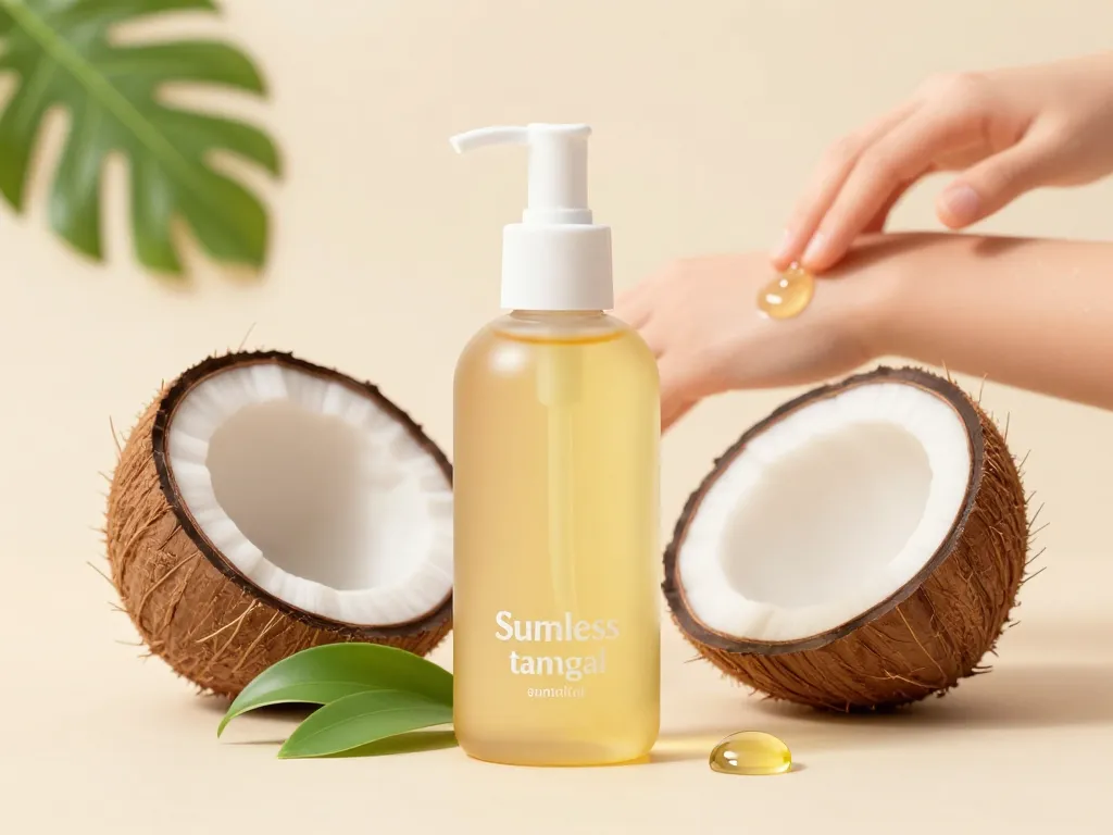 Cocosolis autobronzant avis huile coco application