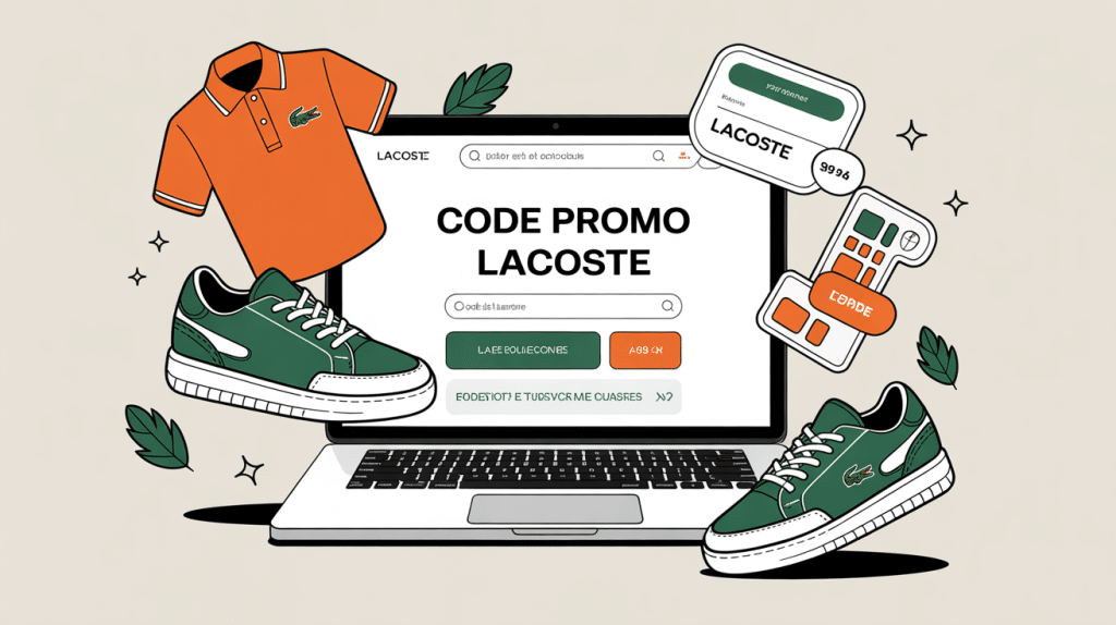 code promo lacoste visuel réduction mode