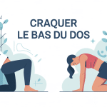 Comment craquer le bas du dos illustration deux personnes détente
