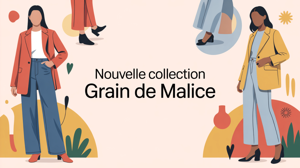 grain de malice nouvelle collection vestiaire féminin moderne