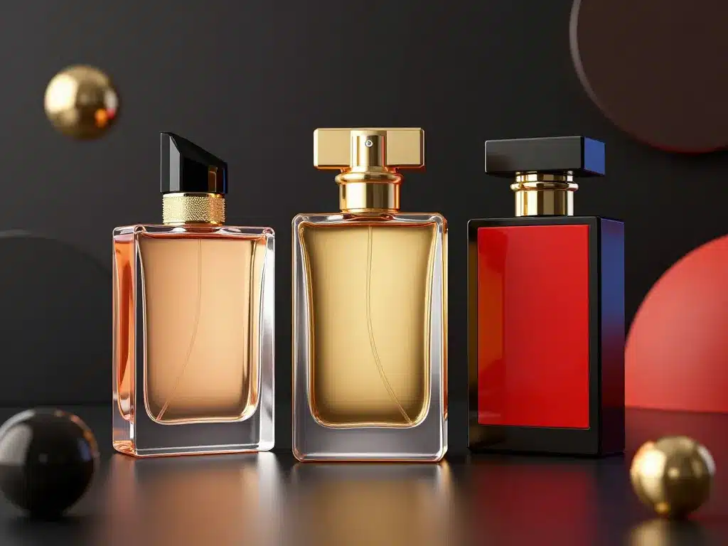 Scène flacons iconiques parfum jean paul gaultier homme