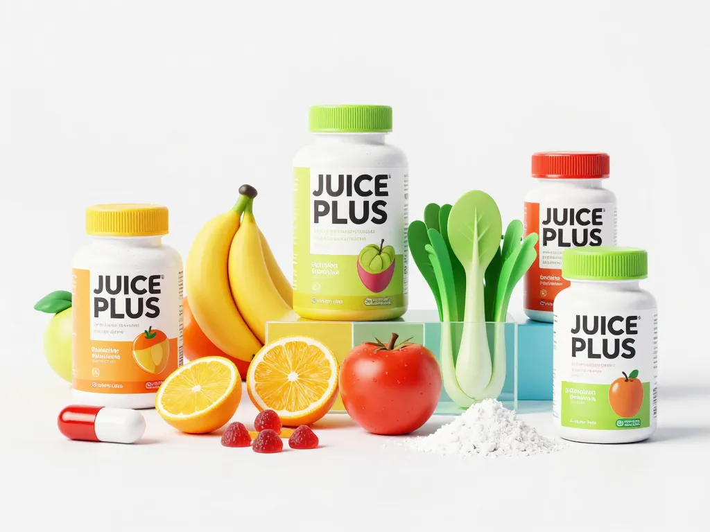 juice plus capsules gummies poudres fruits industriels
