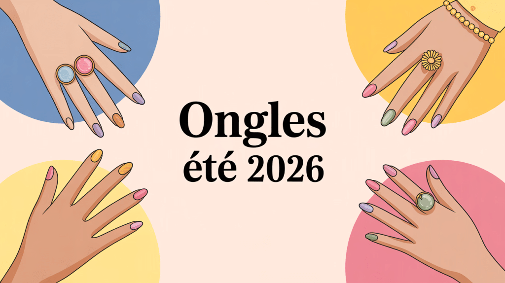 Image ongle ete 2026 tendances manucure estivale