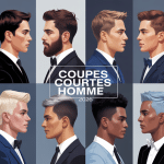 tendance coupe homme court 2026 silhouettes variées modernes