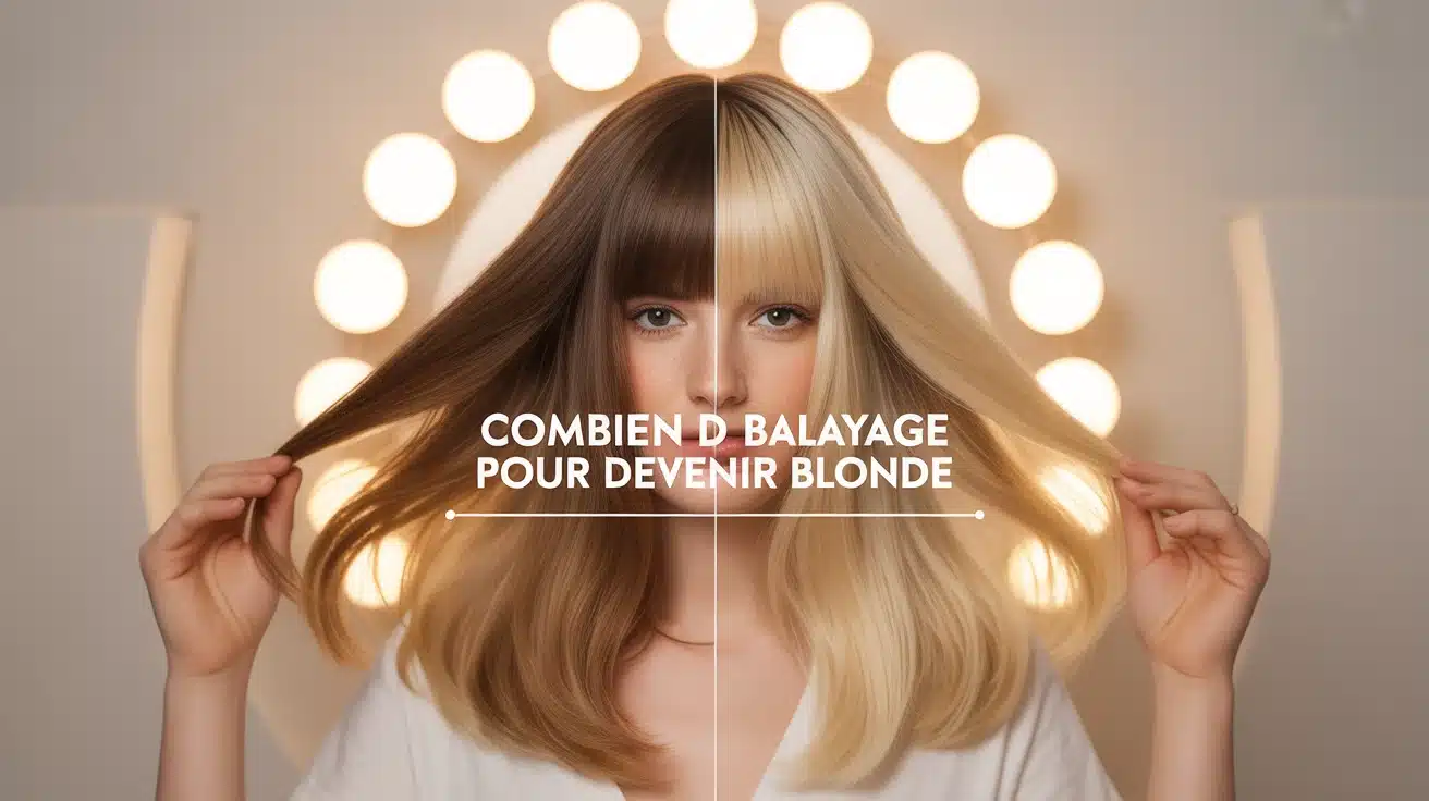 combien de balayage pour devenir blonde en 3 étapes visuelles