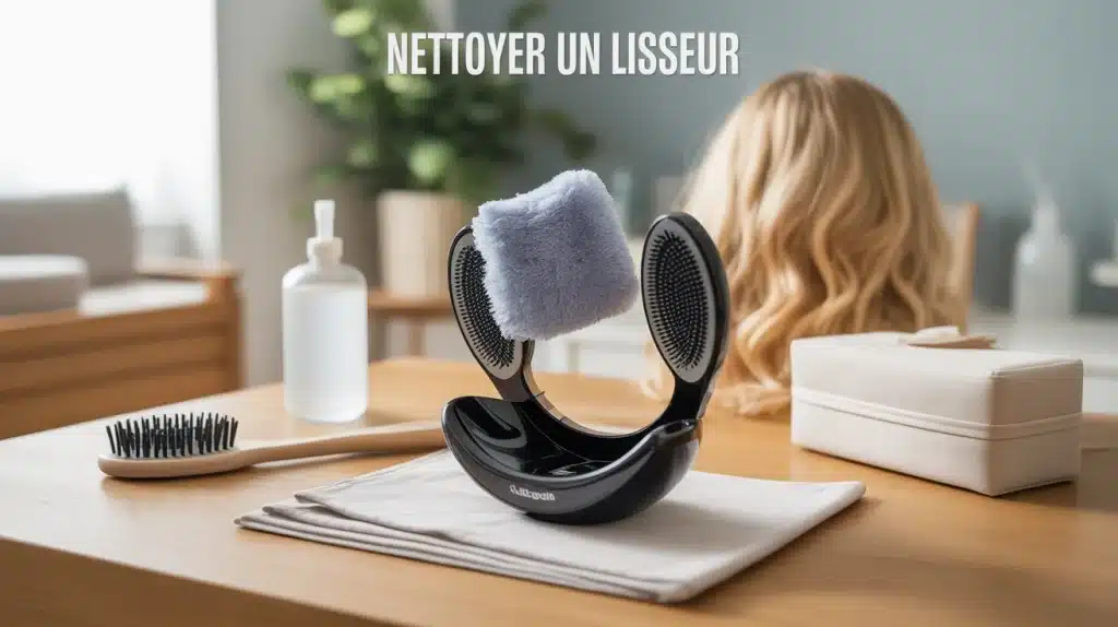 Comment nettoyer un lisseur illustration