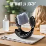 Comment nettoyer un lisseur illustration