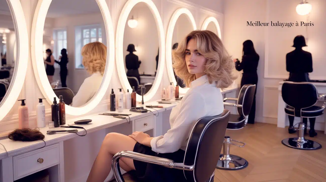 meilleur balayage paris femme salon chic