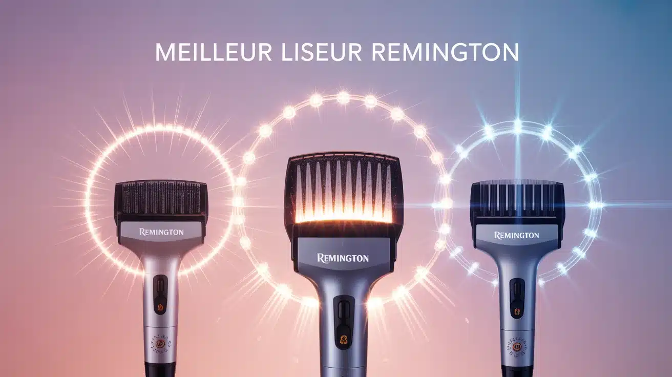 meilleur lisseur remington trois modèles alignés