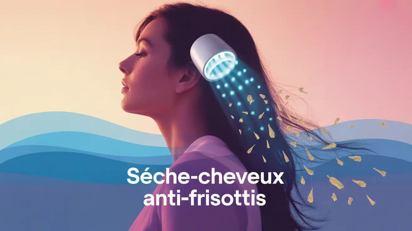 meilleur sèche-cheveux anti frisottis femme ions