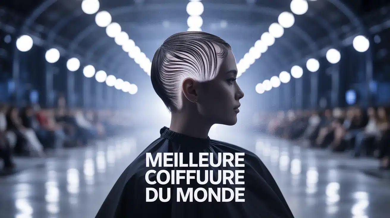 meilleure coiffure du monde illustration vectorielle
