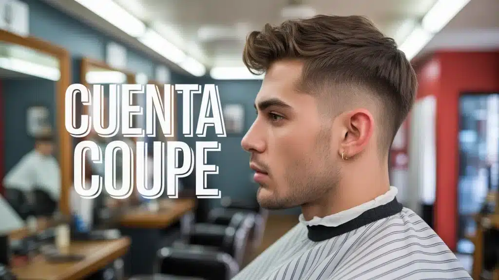 taper cuenta coupe profil dégradé nuque V