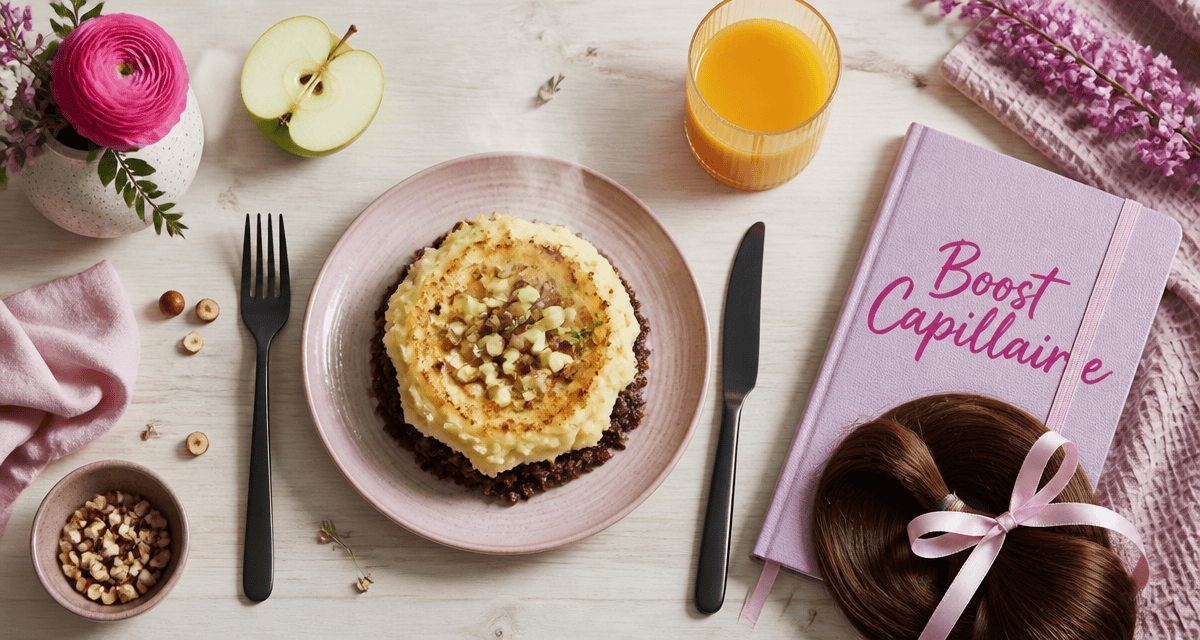 boudin noir bienfaits cheveux assiette et carnet