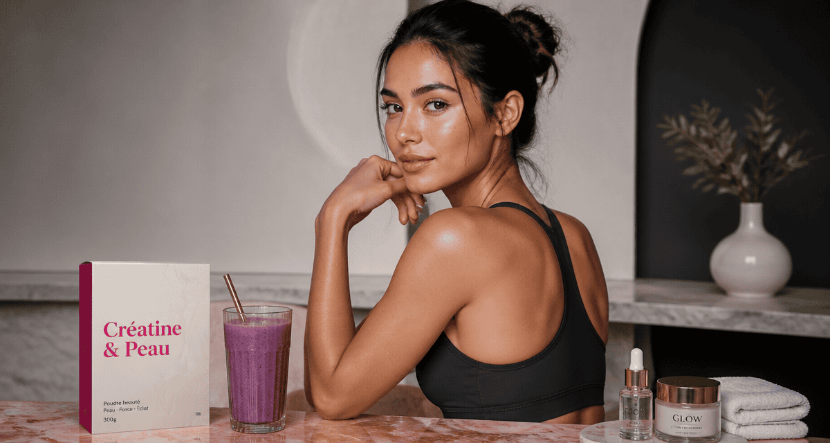 creatine effet sur la peau femme smoothie