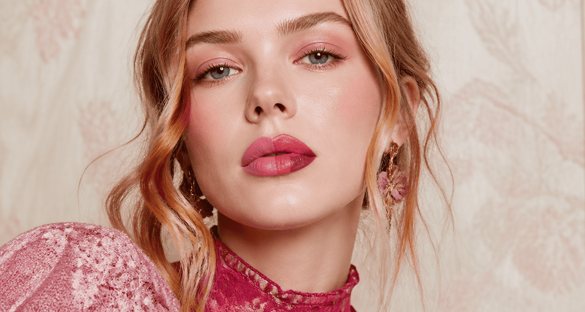 quelle couleur de rouge à lèvres pour peau claire jeune femme plan rapproché