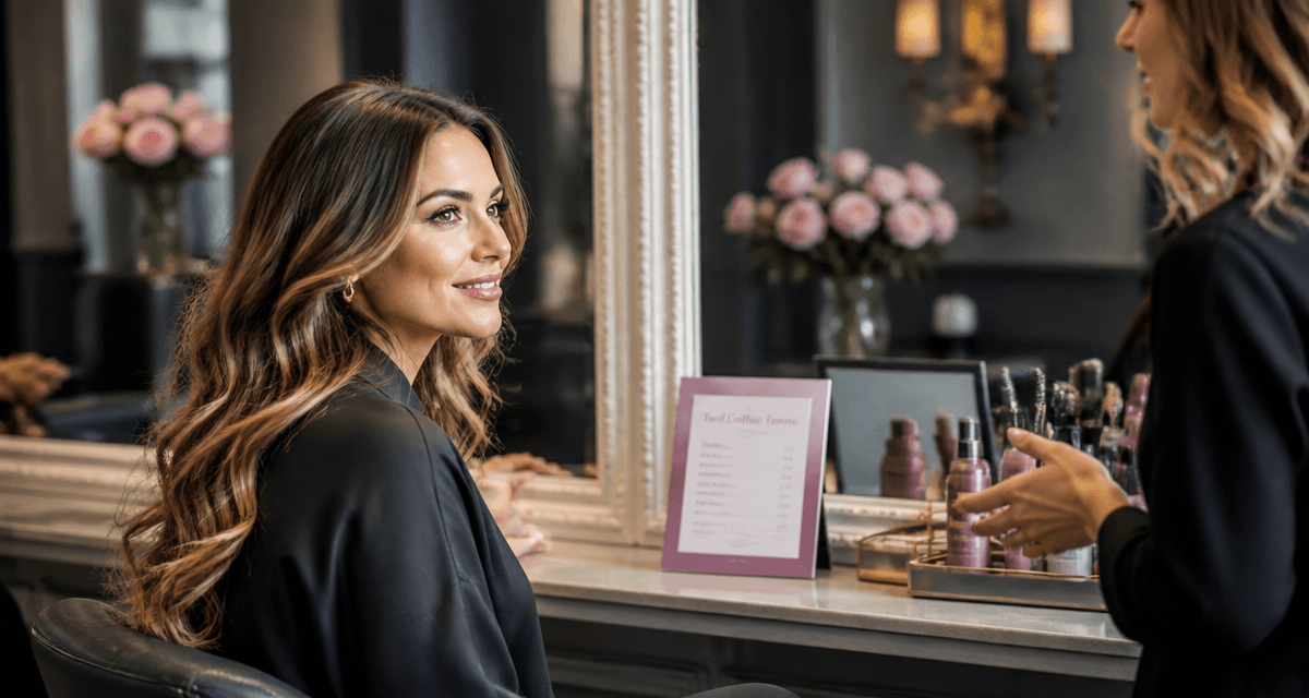 Tarif coiffeur femme dans un salon parisien