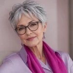 coiffure femme 70 ans cheveux fins pixie volumineuse