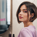 coupe au carré court plongeant femme nuque dégagée