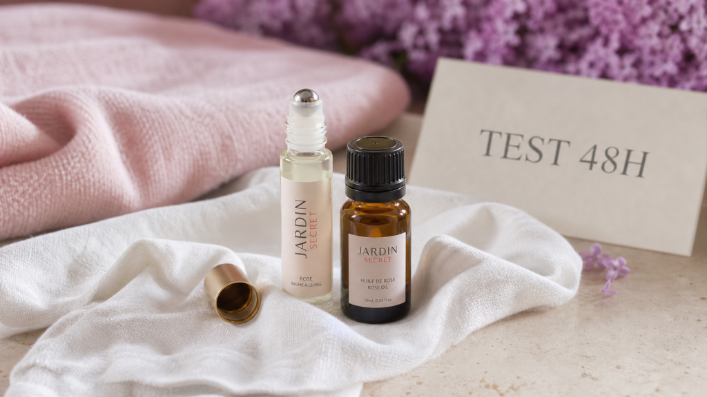Etiaxil déodorant avis : roll-on sur linge blanc, test 48h