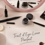 eye liner comment le mettre sur coiffeuse avec différents produits
