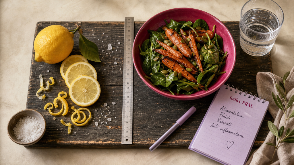 Indice PRAL : aliments acides ou alcalins