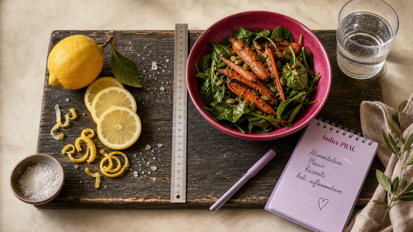Indice PRAL : aliments acides ou alcalins