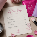 Soin du visage prix carte tarifs spa