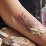 Tatouage effacé : cicatrisation d’un tatouage, crème et film protecteur