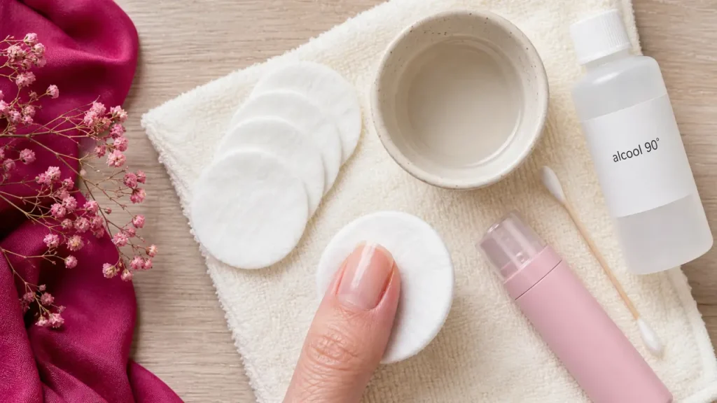 Comment retirer du vernis sans dissolvant : alcool 90° et citron sans abîmer les ongles