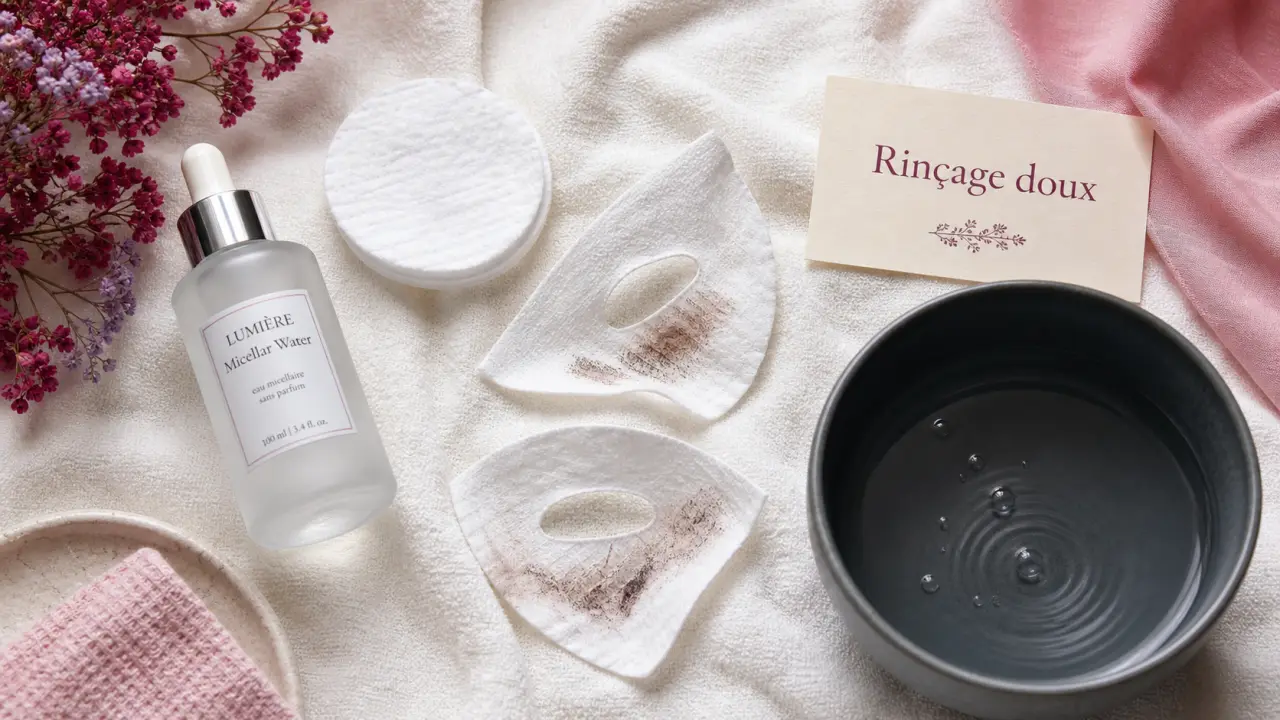 Eau micellaire c’est quoi : micelles et rinçage doux