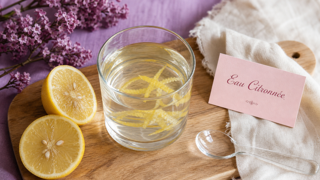 Jus de citron le matin pour maigrir avis : eau citronnée au petit-déjeuner