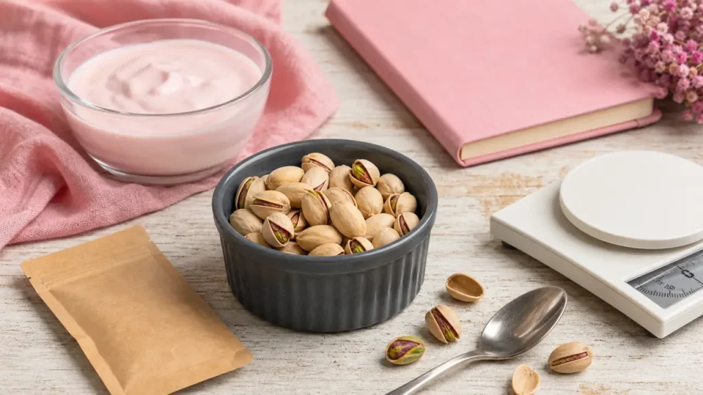 Les pistaches font elles grossir : portion 30 g, pistaches non salées