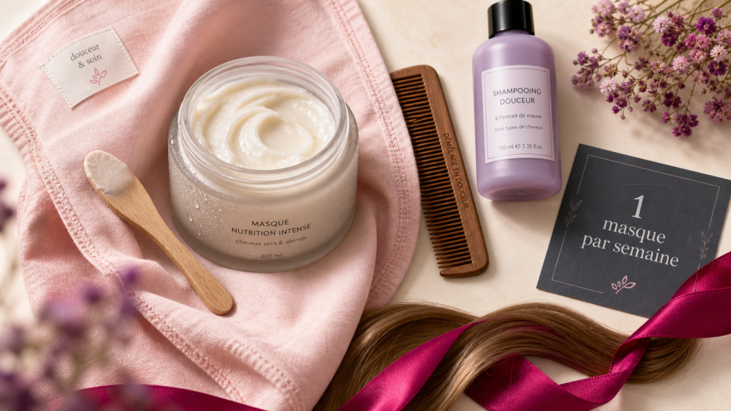 Masque cheveux : combien de fois par semaine ?