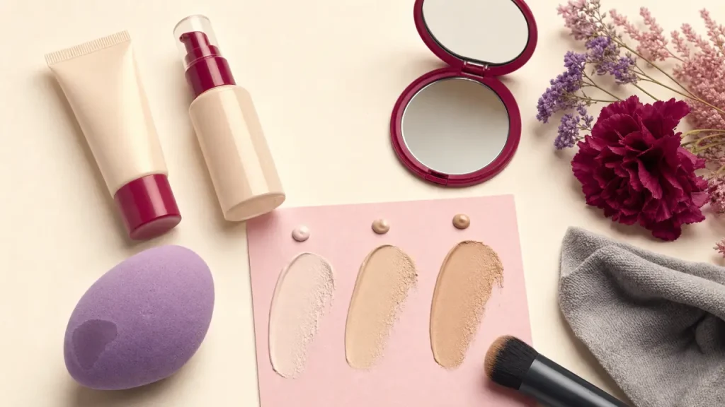 Meilleure cc crème pour peau mature : teint lumineux sans effet masque, textures crème SPF et éponge