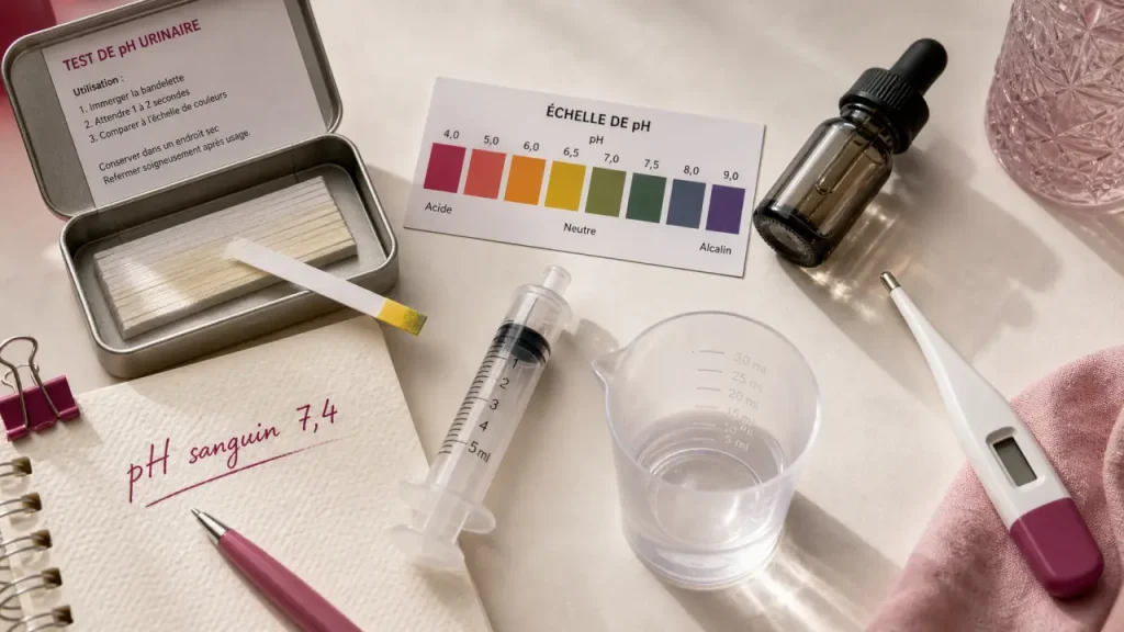 pH basique ou acide : pourquoi le sang reste à 7,4 et l’urine varie