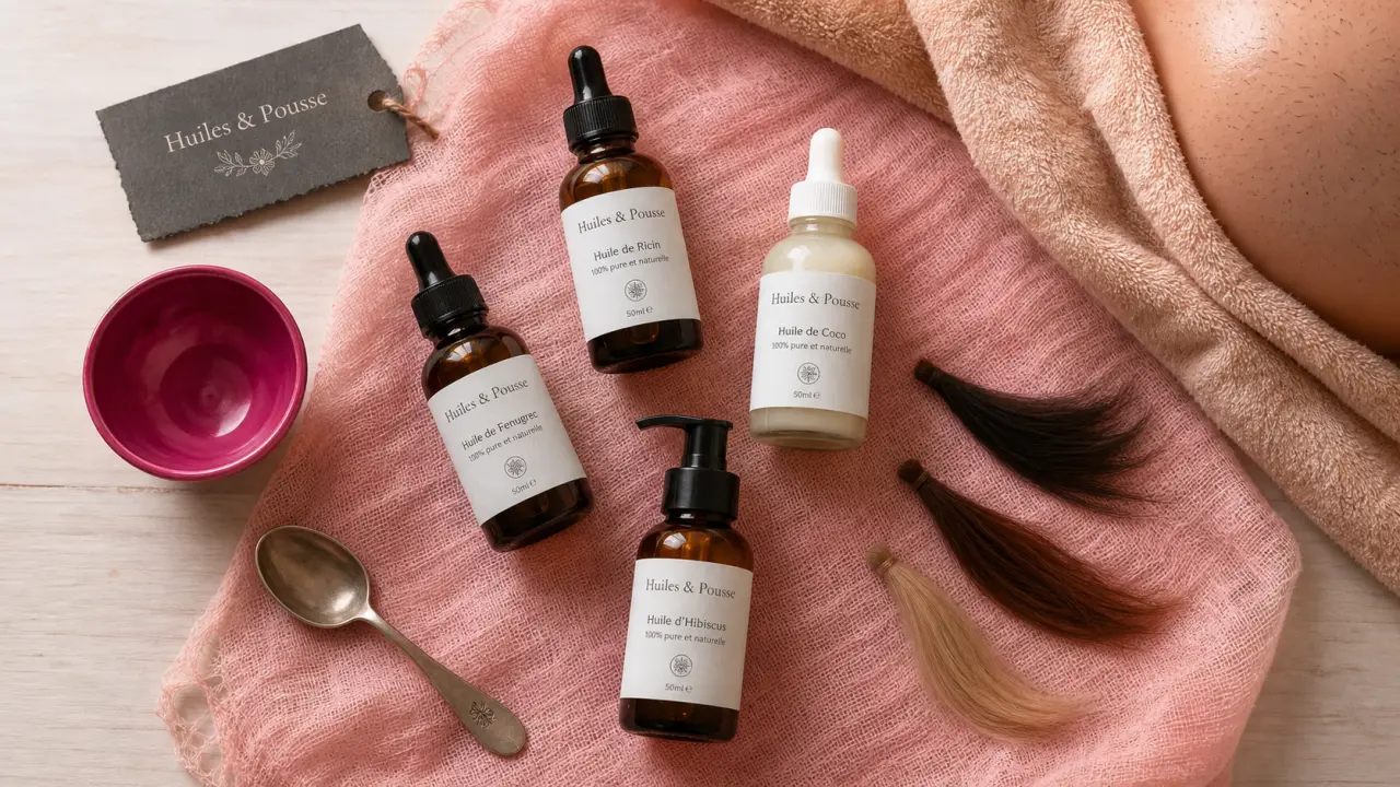 Quelle huile fait pousser les cheveux ? 4 huiles capillaires naturelles pour la pousse